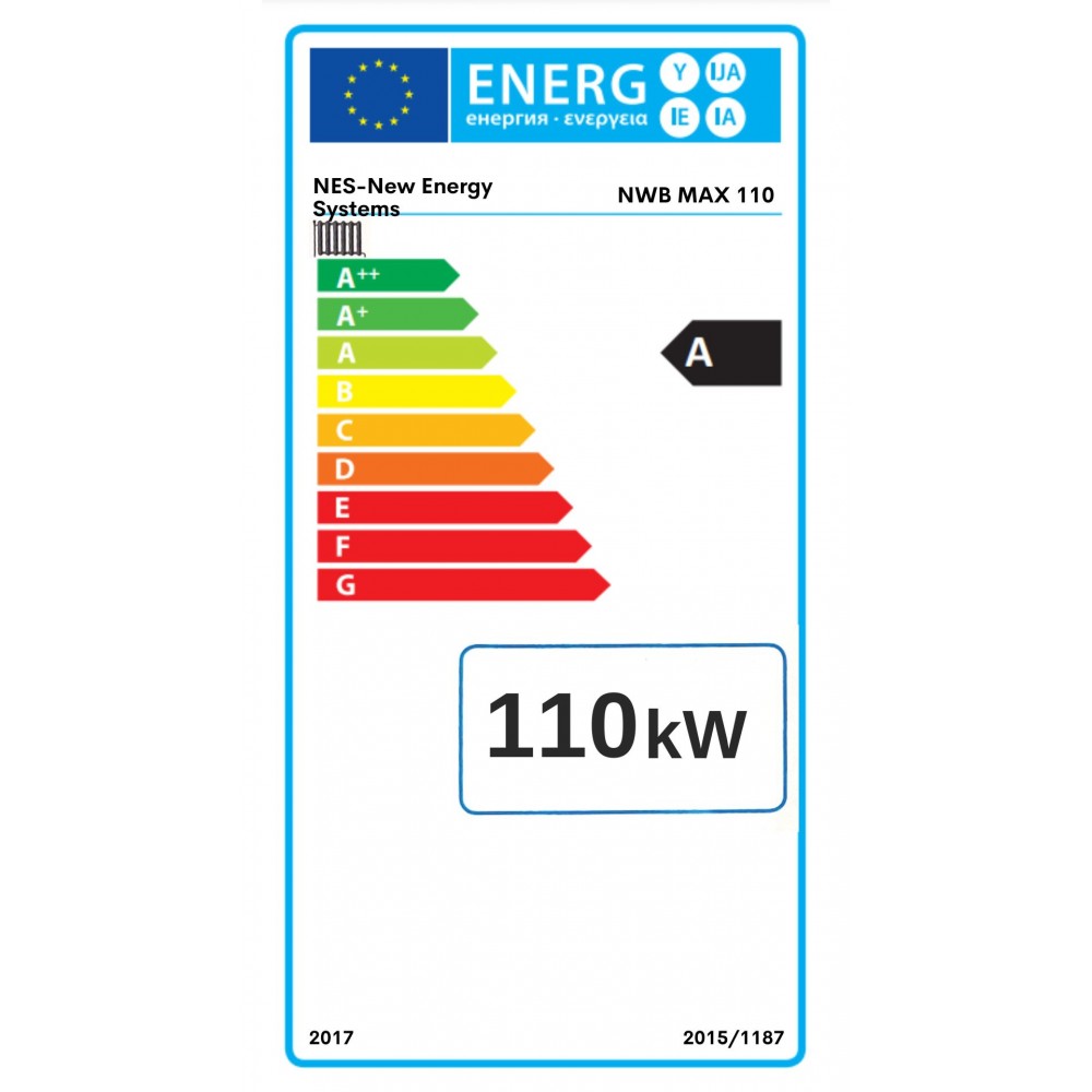 Kieto kuro katilas BURNiT NWB MAX 110, 110kW | Kieto kuro katilai | Mediena |