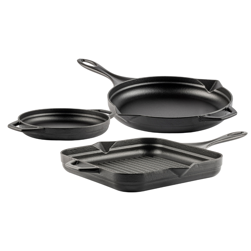 Ketaus komplektas iš 3 dalių Hosse, Black Onyx | Ketaus komplektas |  |