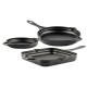 Ketaus komplektas iš 3 dalių Hosse, Black Onyx | Ketaus komplektas |  |