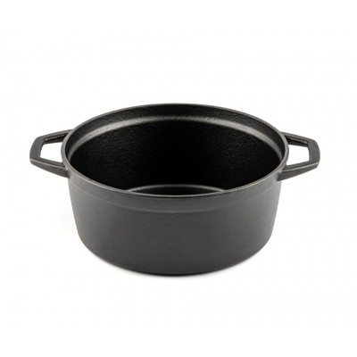 Ketaus gilus puodas Hosse, Black Onyx, Ф24 - Ketaus puodas