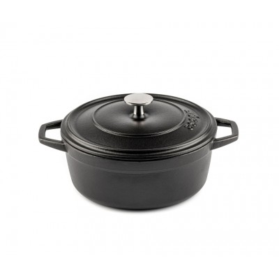 Ketaus gilus puodas Hosse, Black Onyx, Ф20 - Ketaus puodas