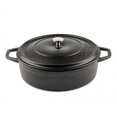 Ketaus seklus puodas Hosse, Black Onyx, Ф28 - Ketaus puodas