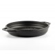 Emaliuota ketaus grilio keptuvė Hosse, Black Onyx, Ф22cm | Plokščia ketaus keptuvė | Ketaus keptuvė |