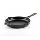 Emaliuota ketaus keptuvė Hosse, Black Onyx, Ф24cm | Plokščia ketaus keptuvė | Ketaus keptuvė |