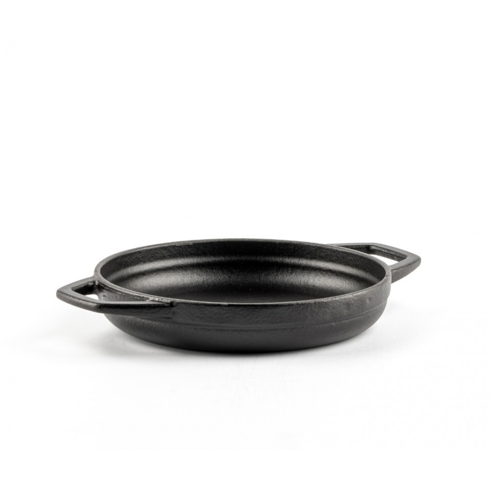 Emaliuota ketaus keptuvė su dviem rankenomis Hosse, Black Onyx, Ф16cm