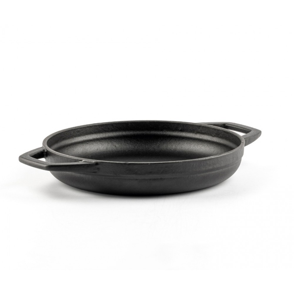 Emaliuota ketaus keptuvė su dviem rankenomis Hosse, Black Onyx, Ф19cm