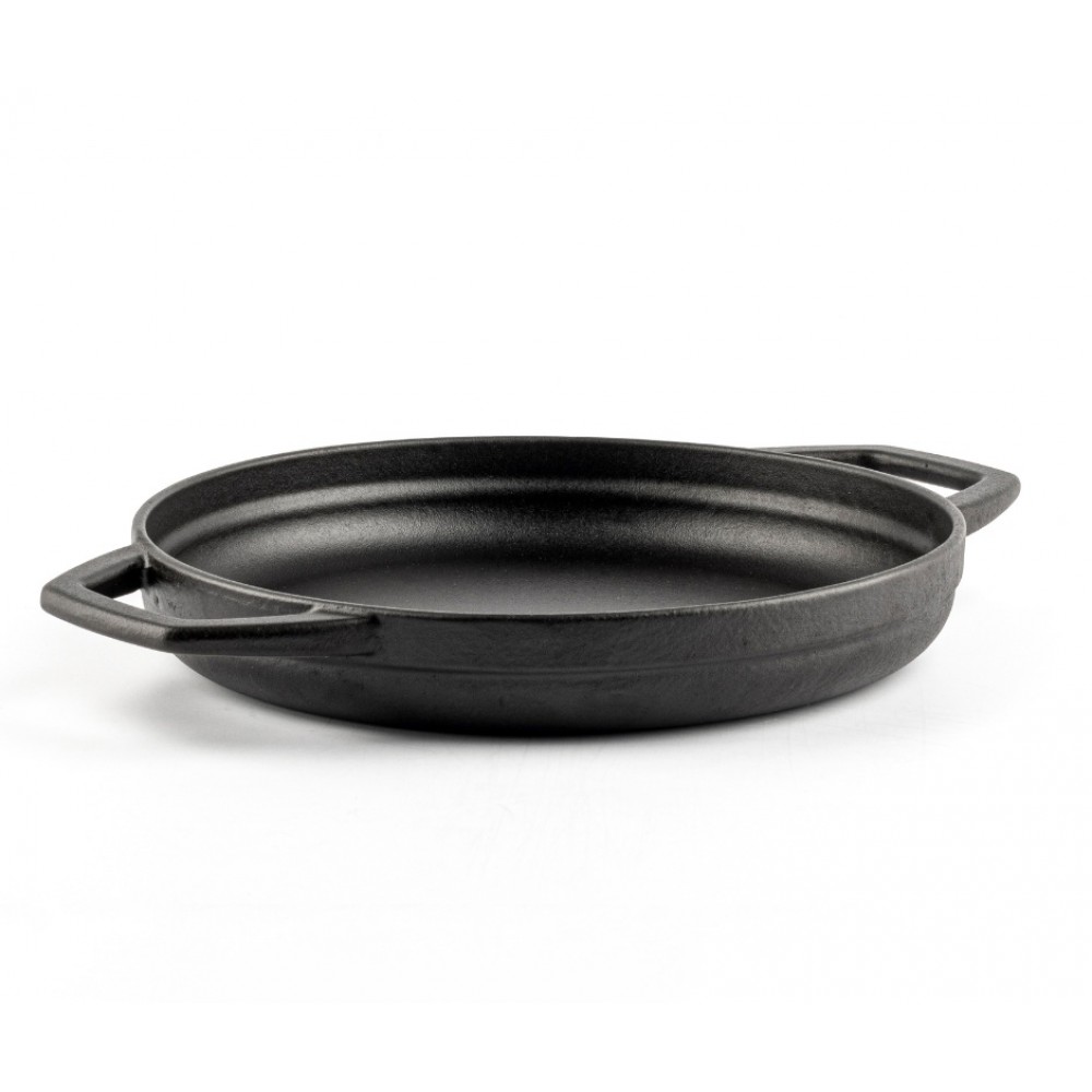 Emaliuota ketaus keptuvė su dviem rankenomis Hosse, Black Onyx, Ф22cm
