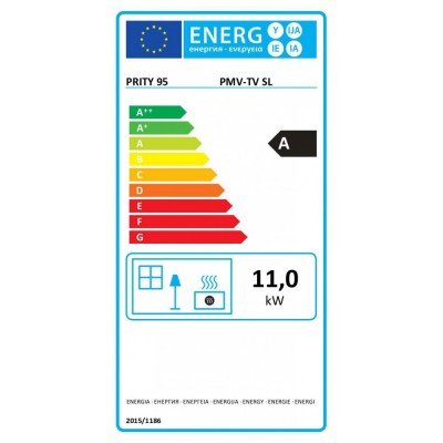 Malkinė krosnelė Prity PMV-TV SL, 11kW - Krosnelės