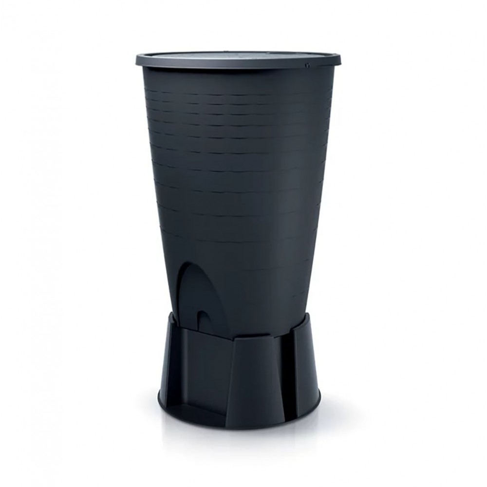 Lietaus vandens rezervuaras su pagrindu HydroMoby Peruno Set, 260L, Antracitas