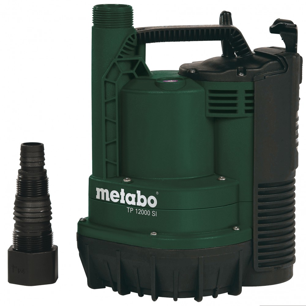 Panardinamas siurblys švariam vandeniui Metabo TP 12000 SI, galia 600 W, srautas 11 700 l/h, darbinis aukštis 9 m | Vandens siurbliai | Centrinis šildymas |