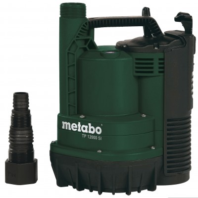 Panardinamas siurblys švariam vandeniui Metabo TP 12000 SI, galia 600 W, srautas 11 700 l/h, darbinis aukštis 9 m - Metabo