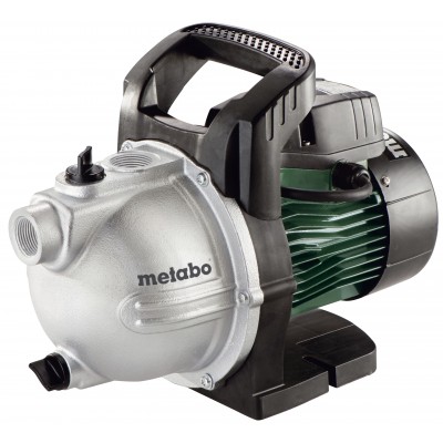Sodo siurblys švariam vandeniui Metabo P 3300 G, galia 900 W, 1", srautas 3300 l/h, slėgis 4,5 bar - Elektriniai vandens siurbliai
