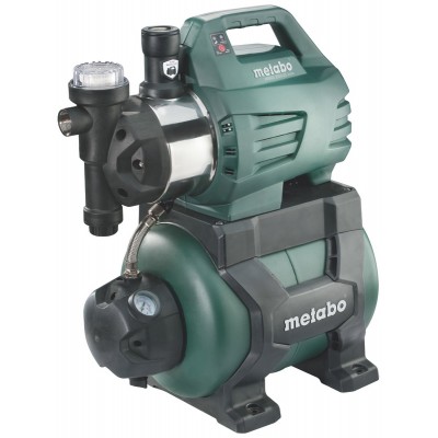 Vienfazis hidroforo siurblys METABO HWWI 3500/25 INOX, galia 1100 W, srautas 3500 l/h, bako talpa 24 L, darbinis aukštis 45 m - Prekių palyginimas