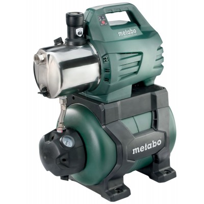 Vienfazis hidroforo vandens siurblys METABO HWW 6000/25 INOX, 1300 W galia, 6000 l/h našumas, 55 m pakėlimo aukštis, 24 l talpos bakas - Prekių palyginimas