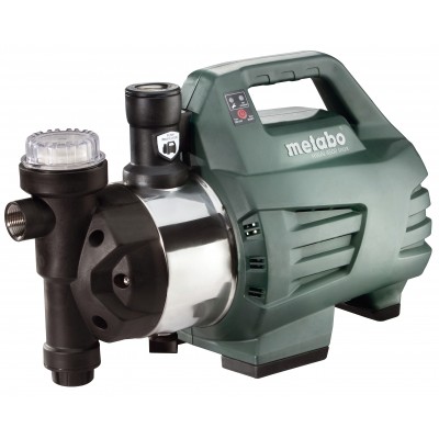 Hidroforas su elektroniniu slėgio jungikliu METABO HWAI 4500 INOX, 1300 W galia, 4,8 bar slėgis - Prekių palyginimas