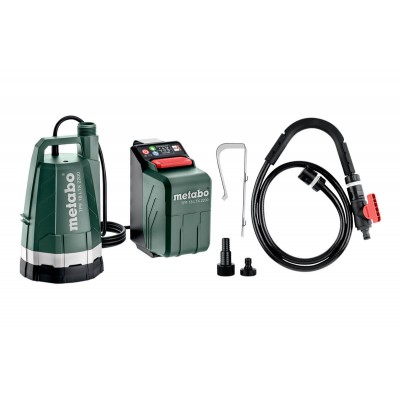 Belaidis universalus siurblys METABO TPF 18 LTX 2200 SOLO, 1", 18 V, 2200 l/h našumas, 2,2 bar slėgis - Prekių palyginimas