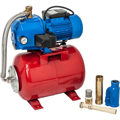 Injektorinė hidroforinė pompa Gmax AUTOJET DP550 – srautas 1,5 m³/val., galia 0,75 kW, keliamasis aukštis 60 m - Elektriniai vandens siurbliai