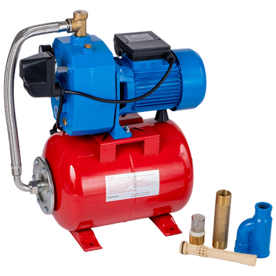 Inžektorinis hidroforinis siurblys Gmax AUTOJET DP505 – srautas 1,8 m³/h, galia 1,1 kW, slėgis 80 m - Elektriniai vandens siurbliai