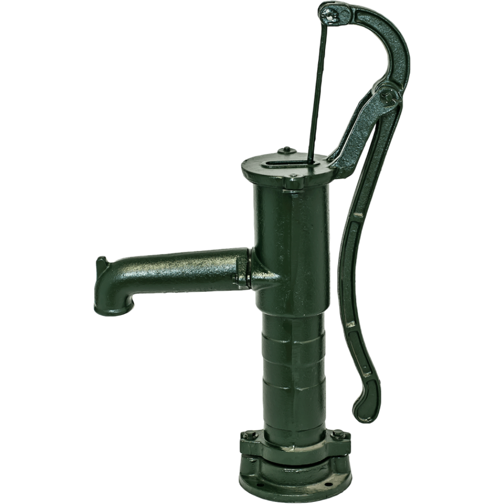 Rankinis vandens siurblys Hydro-Fix, žalias, ilgis 660 mm, ketaus, dydis 1 1/4″ | Vandens siurbliai | Centrinis šildymas |