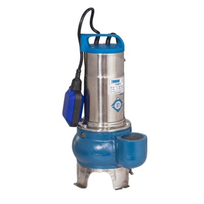 Drenažinis siurblys Electromash VXM 12 – 2″, galia 0,75 kW, srautas 21 000 l/val., aukštis 11,4 m, išėjimas 2″, su išoriniu plūduriu ir nerūdijančio plieno korpusu. - Elektriniai vandens siurbliai