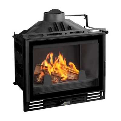 Židinio kapsulė UNIFLAM 600 PLUS ECO su sklende ir oro tiekimu, 8 kW - Prekių palyginimas