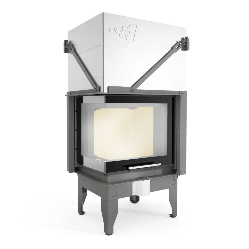 Židinio kapsulė UNIFLAM 660 DURO su oro kanalais ir oro tiekimu, kairė pusė, 10.25 kW | Židinio kapsulės Židinio kapsulė UNIFLAM 660 DURO su oro kanalais ir oro tiekimu, kairė pusė, 10.25 kW | Židinio kapsulės | Židiniai |