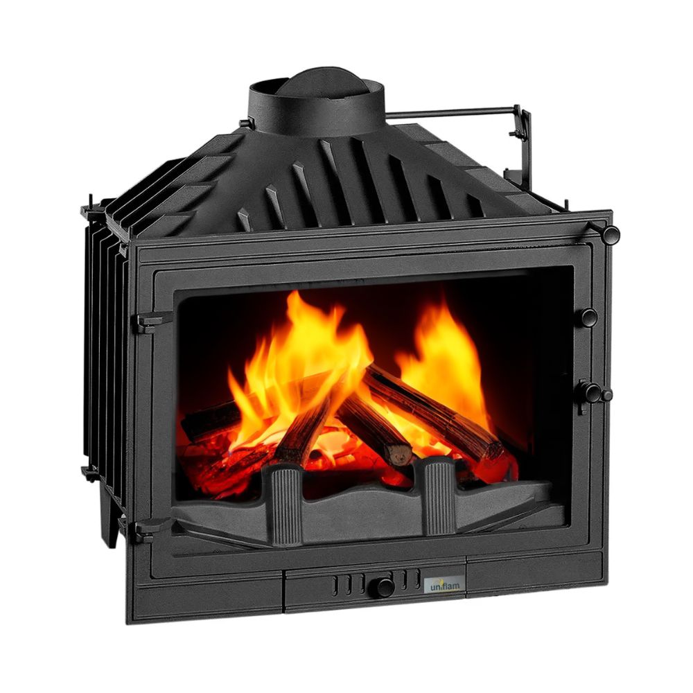 Židinio kapsulė UNIFLAM 700 STANDARD ECO su sklende ir oro tiekimu, 10 kW | Ketaus zidinio kapsules Židinio kapsulė UNIFLAM 700 STANDARD ECO su sklende ir oro tiekimu, 10 kW | Ketaus zidinio kapsules | Židiniai |