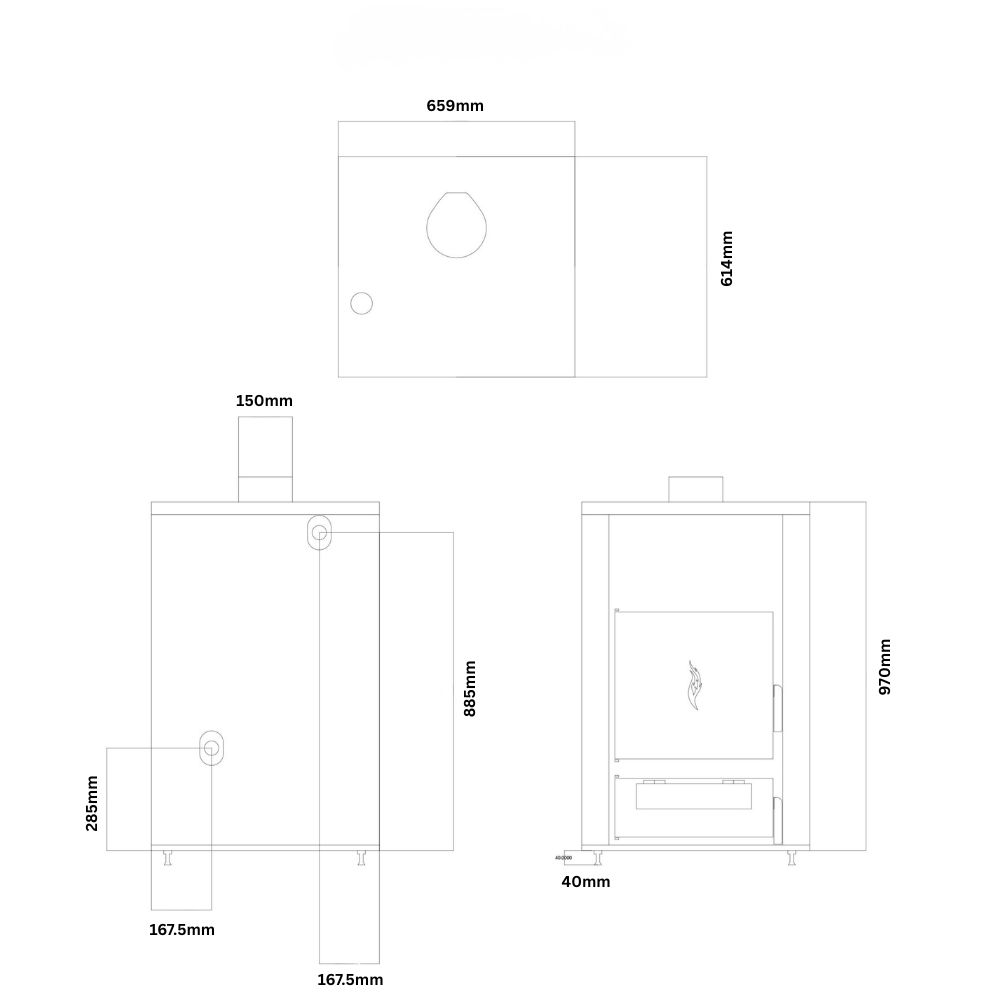 Kieto kuro katilas Balkan Energy ATS HYDRO, 31 kW | Kieto kuro katilai |  |