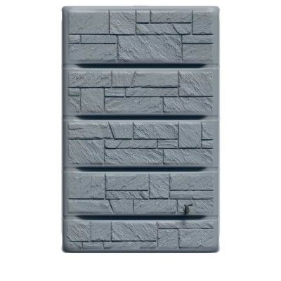 Lietaus vandens rezervuaras Prosperplast Arves Wall Stone, 400L, Antracitas - Lietaus vandens rezervuarai