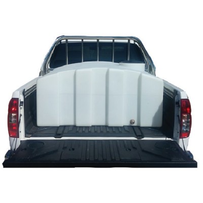 Geriamojo vandens rezervuaras HydroMoby PICK UP S9 pikapui, horizontalus 850 L (baltas) - Prekių palyginimas