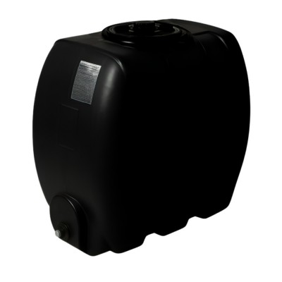 Geriamojo vandens rezervuaras MAVIL, gretasienio formos Classic Heavyweight, 500 l (juoda) - Geriamojo vandens rezervuarai