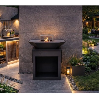 Plieninė anglies kepsninė Balkan Energy POLY-920 - Kepsninės