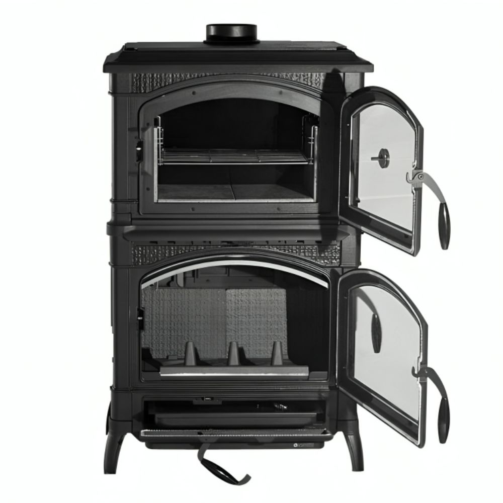 Itališka ketaus krosnelė su orkaite La Nordica Isotta Forno, 9.7kW | Malkinės krosnelės | Krosnelės |