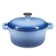 Emaliuotas ketaus puodas, Mėlyna, Ф24 |  |  |