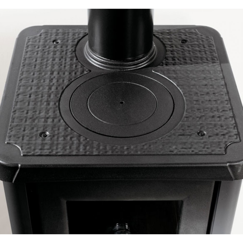 Itališka malkinė krosnelė su orkaite La Nordica Gemma Forno, raudona, 7.3kW | Malkinės krosnelės | Krosnelės |