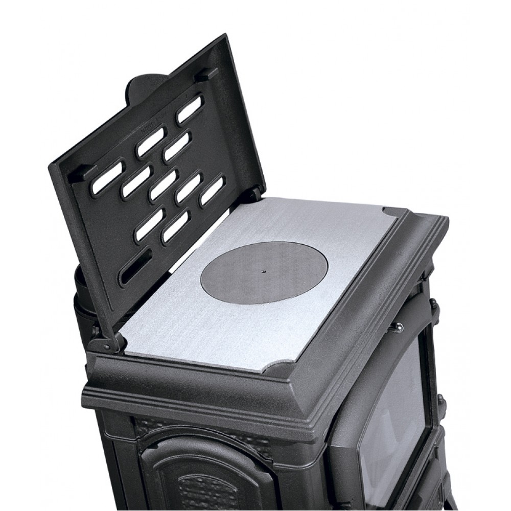 Itališka ketaus krosnelė La Nordica Isotta CC Lean su viryklės plokšte , 9.3kW | Malkinės krosnelės | Krosnelės |