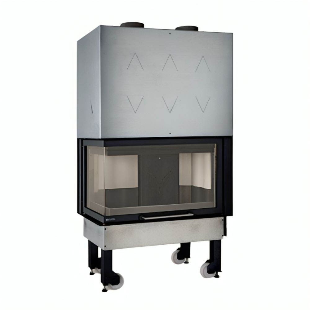 Itališka ketaus zidinio kapsules La Nordica Monoblocco 800 Angolo kairė, 10.0kW | Ketaus zidinio kapsules | Židiniai |