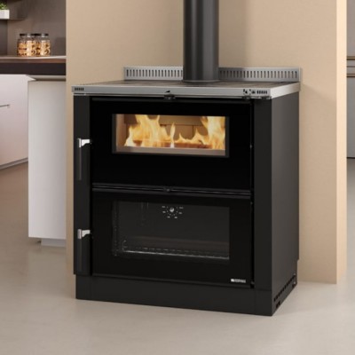 Itališka malkinė krosnelė viryklė La Nordica Verona XXL, 7.1kW - Itališkos malkinės krosnelės ir židiniai
