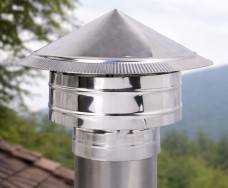 Antivėjo kaminų gaubtai