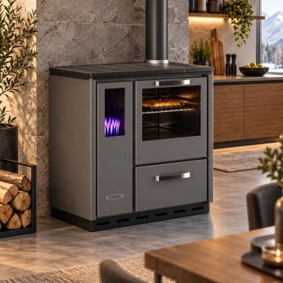 Dyzelinė viryklė Balkan Energy MASINA, 10kW - Dyzelinės krosnelės