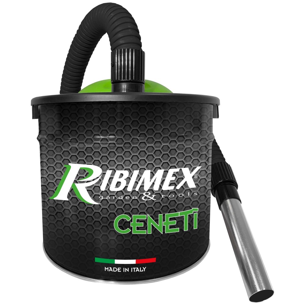 Elektrinis pelenų siurblys Ribimex, Modelis Cenetì, talpa 15 L | Pelenų ir filtrų dulkių siurbliai |  |