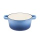 Emaliuotas ketaus puodas, Mėlyna, Ф24 |  |  |