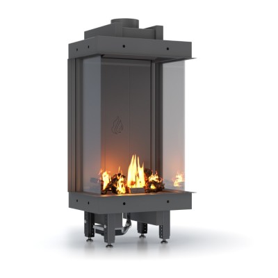 Dujinis židinys Velmora Fire GAS STANDING PANORAMA, 3.9kW - 6.0kW - Dujiniai židiniai