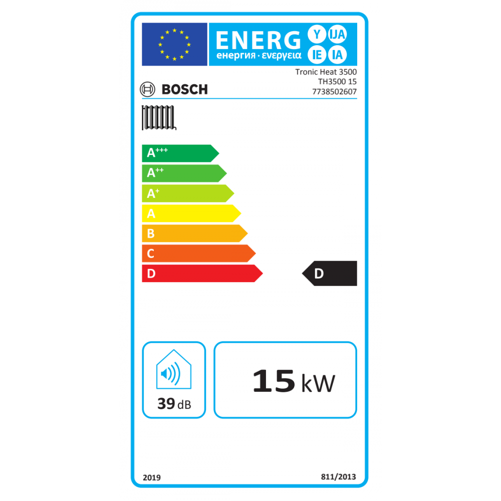 Elektrinis katilas šildymui ir karštam vandeniui Bosch TRONIC HEAT 3500, 15kW | Elektriniai katilai |  |