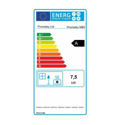 Malkinė krosnelė Prometey “Metal top 2”, 7.5kW - Krosnelės