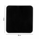 Grindų apsauga krosnims, Juodas plienas 2mm, Dydis 80x80cm | Krosnelės priedai |  |