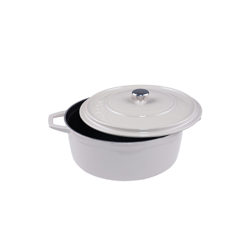 Ketaus gilus puodas Hosse, Ivory, Ф12 | Ketaus puodas |  |