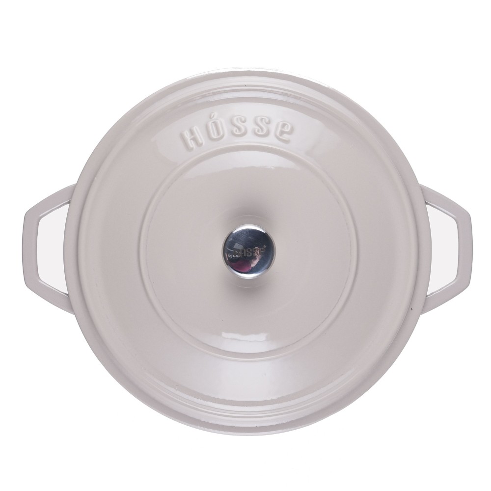 Ketaus seklus puodas Hosse, Ivory, Ф28 | Ketaus puodas |  |