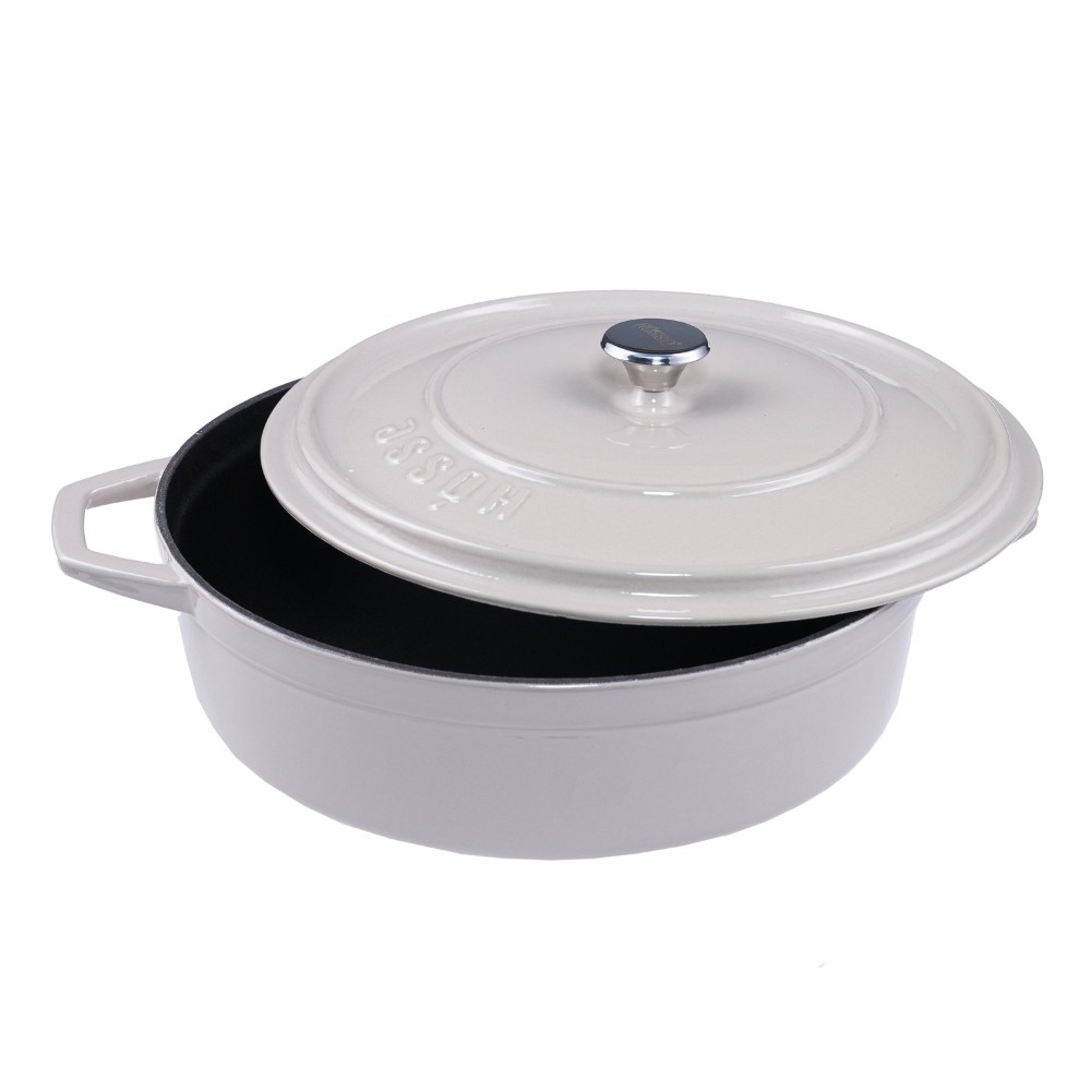 Ketaus seklus puodas Hosse, Ivory, Ф28 | Ketaus puodas |  |