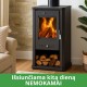 Malkinė krosnelė Balkan Energy Bianca, 8.5 kW | Konvekcines malkines krosneles | Malkinė krosnelės |